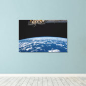 Erdgrenze oder Horizont Leinwanddruck (Insitu (Holzboden))