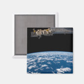 Erdgrenze oder Horizont Magnet (Vorderseite/Rückseite)