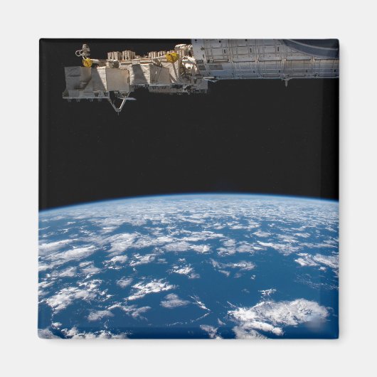 Erdgrenze oder Horizont Magnet (Vorne)