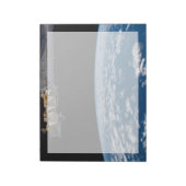 Erdgrenze oder Horizont Notizblock (Rotiert)