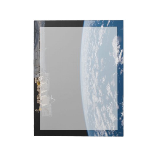 Erdgrenze oder Horizont Notizblock (Rotiert)