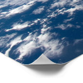 Erdgrenze oder Horizont Poster (Ecke)