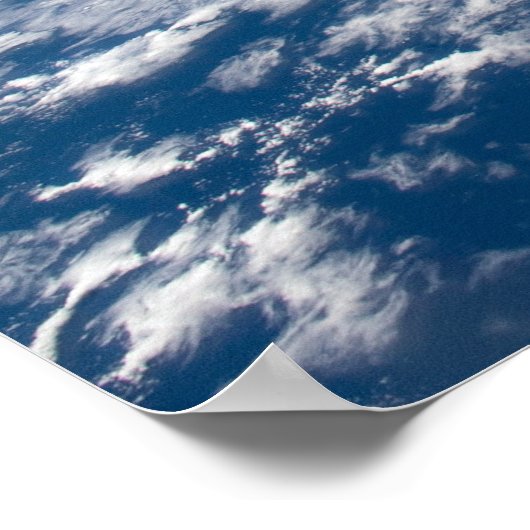 Erdgrenze oder Horizont Poster (Ecke)