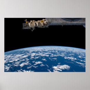 Erdgrenze oder Horizont Poster