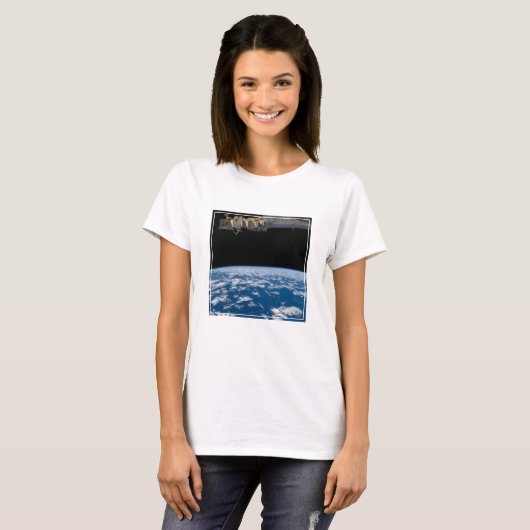 Erdgrenze oder Horizont T-Shirt (Vorne ganz)