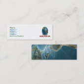 Erdgriff-sorgfältig Visitenkarte (Vorne/Hinten)