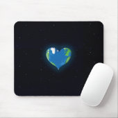 Erdherzmousepad Mousepad (Mit Mouse)