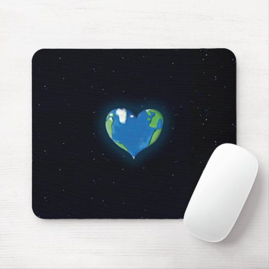 Erdherzmousepad Mousepad (Mit Mouse)