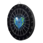 Erdherzpfeil Dartboard Dartscheibe (Vorderseite rechts)