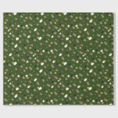 Erdhog-Tagesmuster Geschenkpapier (Flach)