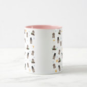 Erdhog-Tagesmuster Tasse (Zentrum)