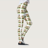 Erdhuhn Emojis Leggings (Rechts)