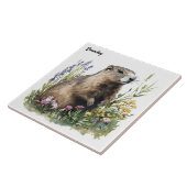 Erdhuhn Fliese (Seite)