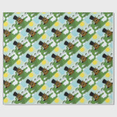 Erdhuhn Geschenkpapier (Flach)