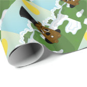 Erdhuhn Geschenkpapier (Rolleneckpunkt)