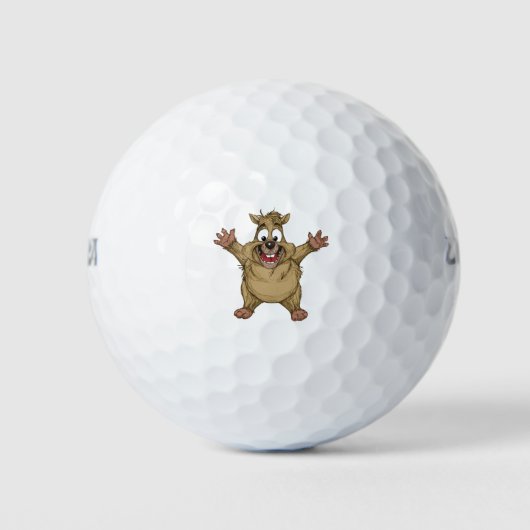 Erdhuhn Golfball (Vorderseite)