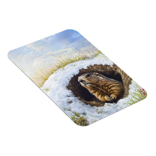 Erdhuhn Magnet (Rechte Seite)