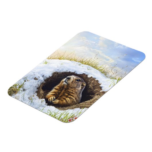 Erdhuhn Magnet (Linke Seite)