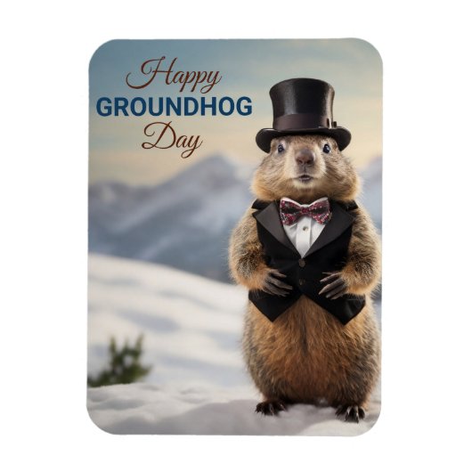 Erdhuhn Magnet (Vertikal)