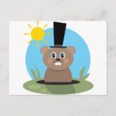 Erdhuhn Postkarte (Vorderseite)