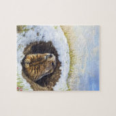 Erdhuhn Puzzle (Horizontal)