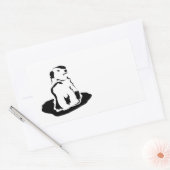 Erdhuhn Rechteckiger Aufkleber (Umschlag)