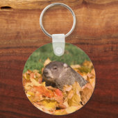 Erdhuhn Schlüsselanhänger (Vorderseite)