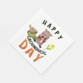 Erdhuhn Serviette (Ecke)