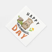 Erdhuhn Serviette (Ecke)