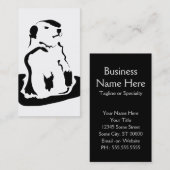 Erdhuhn Visitenkarte (Vorne/Hinten)