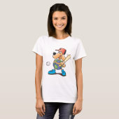 Erdhundebaseball T-Shirt (Vorne ganz)