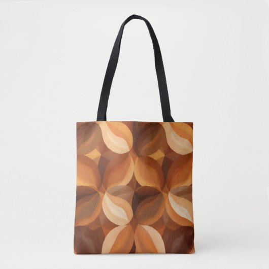 Erdige Blütenblätter Tasche (Vorderseite)