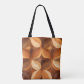 Erdige Blütenblätter Tasche (Rückseite)