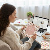 Erdige Boho-Blumen Notizblock
