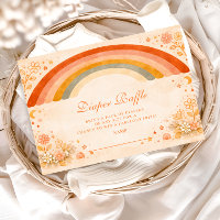 Erdige Boho-Regenbogen-Windel-Verlosung