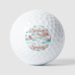 Erdige Erdtöne Wolken Golfball