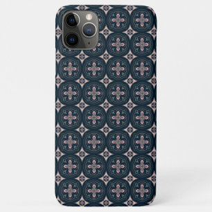 Erdige florale geometrische Kacheln Case-Mate iPhone Hülle