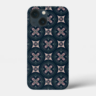 Erdige florale geometrische Kacheln Case-Mate iPhone Hülle