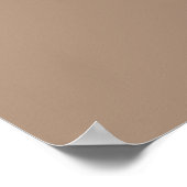 Erdige Formen Poster (Ecke)