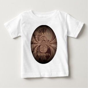 Erdige Hakuna Matata Kunst Druck Baby T-shirt