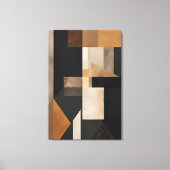 Erdige Harmonie Leinwanddruck (Vorderseite)