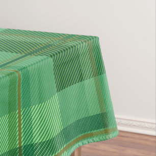 Erdige Oliv-Gold-Karosthetik Tischdecke
