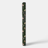 Erdige Olivgrüne Pilze Nahtloses Muster Boho Case-Mate iPhone Hülle (Rückseite / Links)