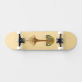 Erdige Robuste Baum des Lebens Unisex Skateboard (Horizontal)