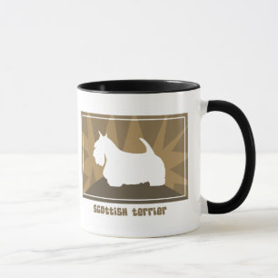 Erdige schottische Terrier-Tasse Tasse