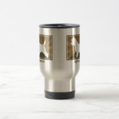 Erdige Steinhaufen-Terrier-Geschenke Reisebecher (Mittel)