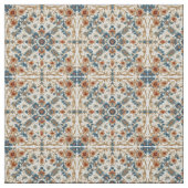 Erdige Töne Boho Blumenmuster Minimalistischer Chi Stoff (Muster)