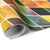 Erdige Töne, die Ideenreichtum geben Geschenkpapier (Rolleneckpunkt)