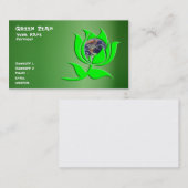 Erdige Visitenkarte (Vorne/Hinten)