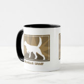 Erdiger Llewellin Setzer Tasse (Vorderseite Links)